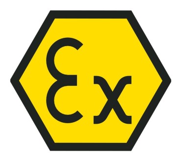 Sticker EX Explosion-Protection-Certification ATEX