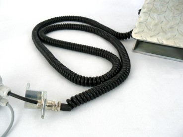 Spiral cable black